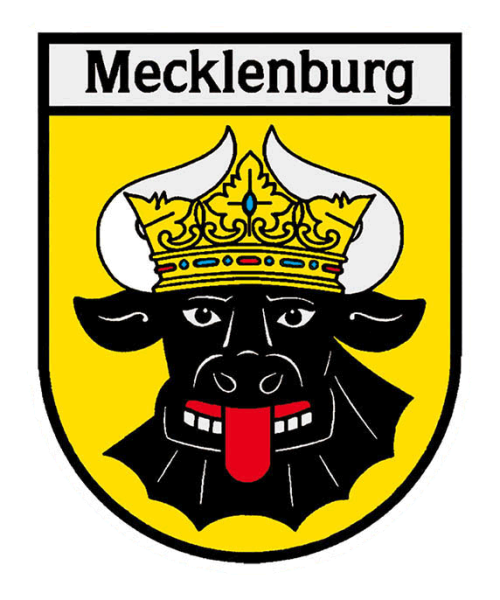 Wappenaufkleber Mecklenburg