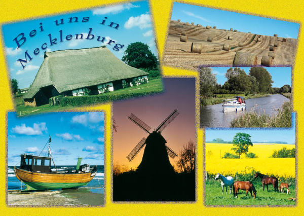 Ansichtskarte Mecklenburg Me 14