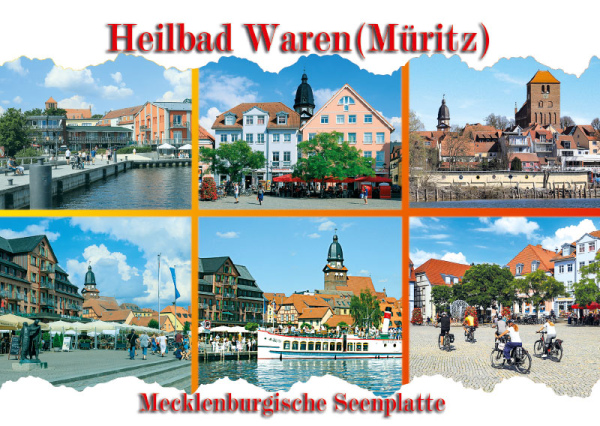 Ansichtskarte Waren(müritz) Wa 45