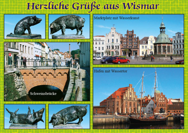 Ansichtskarte Wismar Wi 30