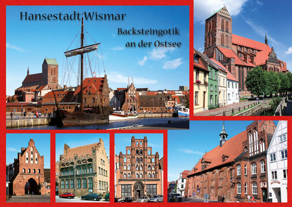 Ansichtskarte Wismar Wi 35