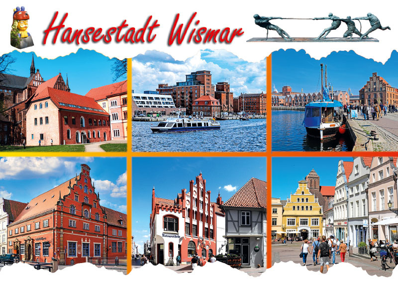 Ansichtskarte Wismar Wi 54