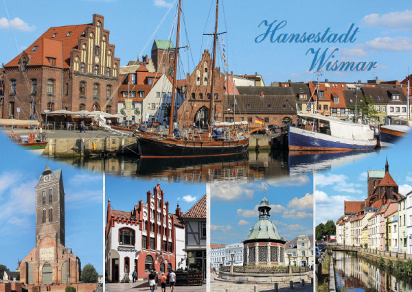 Ansichtskarte Wismar Wi 57