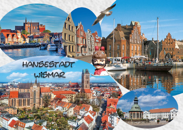Ansichtskarte Wismar Wi 58