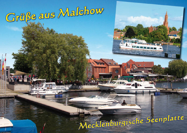 Ansichtskarte Malchow Ma 17