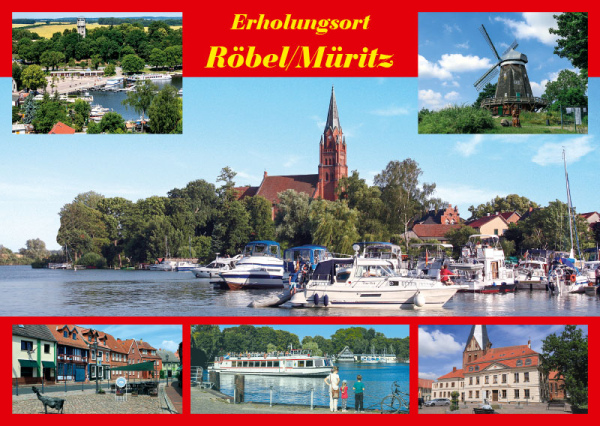 Ansichtskarte Röbel/Müritz Rö26