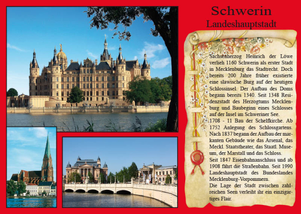 Ansichtskarte Schwerin Sw 35
