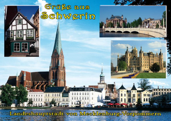 Ansichtskarte Schwerin Sw 36